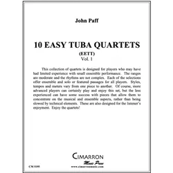 10 Easy Tuba Quartets, Vol. 1