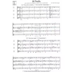 10 Noels - Trumpet Quartet