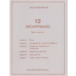 12 Advanced Etudes - Saxophone
