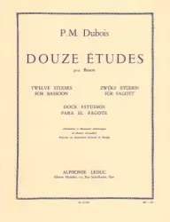 12 Etudes - Bassoon