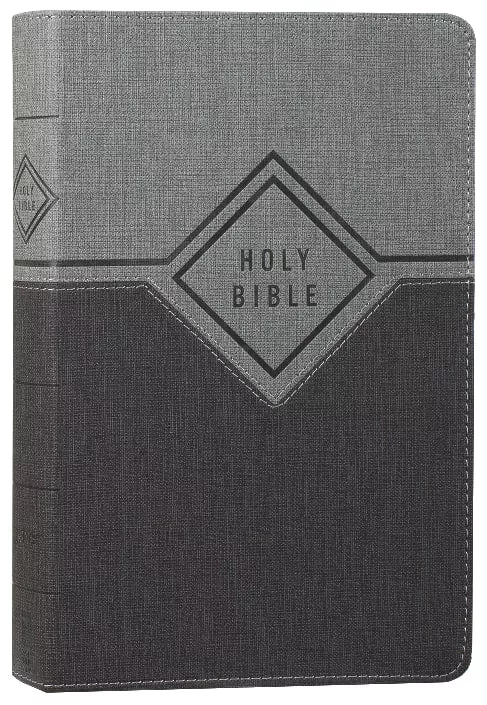 NIV Premium Gift Bible Black/Gray (Red Letter Edition)