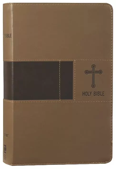 NIV Premium Gift Bible Brown (Red Letter Edition)