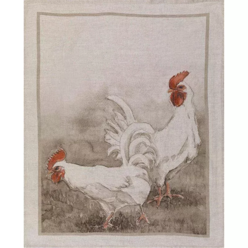 Tessitura Toscana – Tea Towel “Volaille Galli”