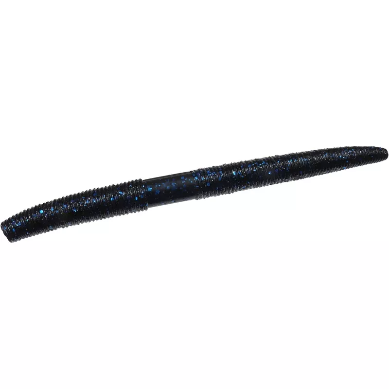 Zoom Slinky Stick Worm – 5 Inch Black Blue FQ12843520