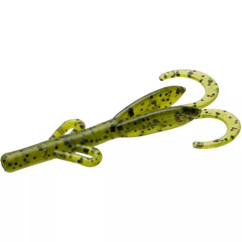 Zoom Tiny Brush Hog Creature Bait – 3 Inch Black Blue FQ12843522