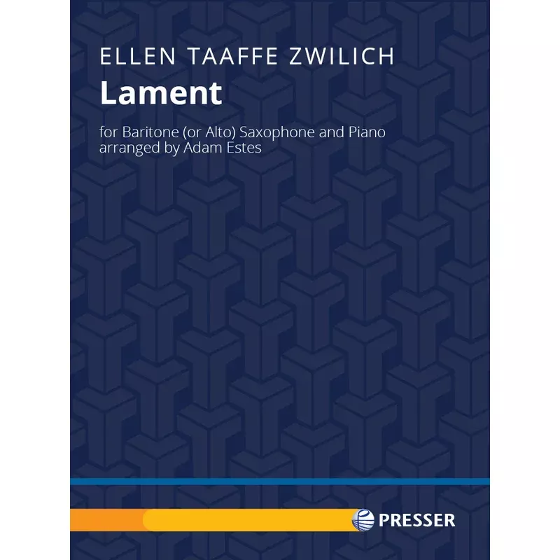Zwilich: Lament (arr. for saxophone & piano)